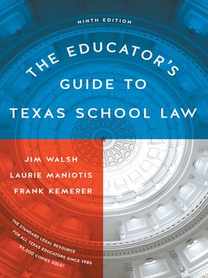 cover image of The Educator's Guide to Texas School Law: